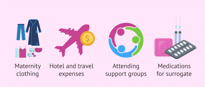 Additional surrogacy expenses paid by intended parents
