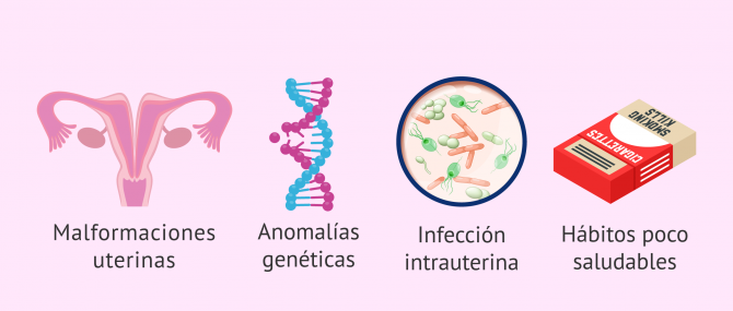 Imagen: Posibles causas del embarazo bioquímico