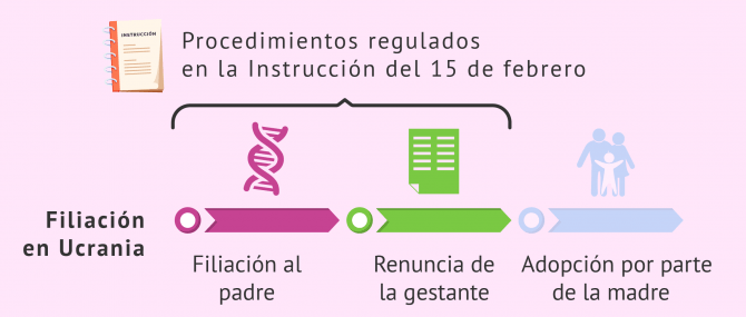 Imagen: Instrucción que regula la filiación del menor nacido por gestación subrogada en Ucrania