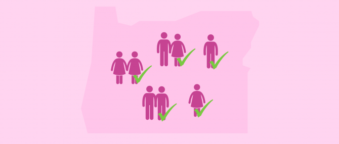 Imagen: l'Oregon accepte tous les modeles de famille