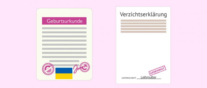 Imagen: Vaterschaftsanerkennungsverfahren