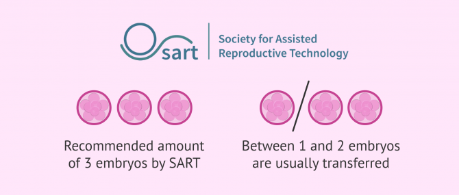 Imagen: How many embryos are usually transferred?